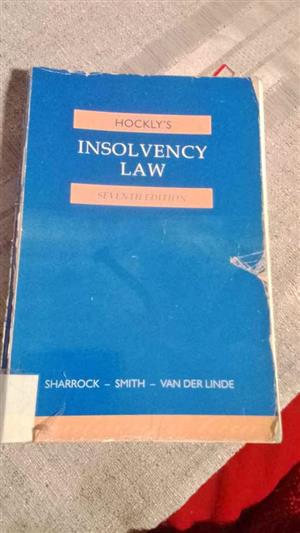 HOCKLY'S INSOLVENCY LAW ( SEVENTH EDITION)
