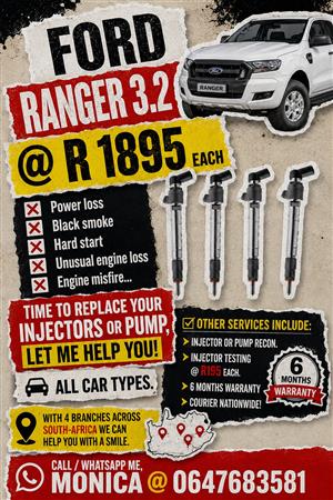 Diesel Injectors recon services