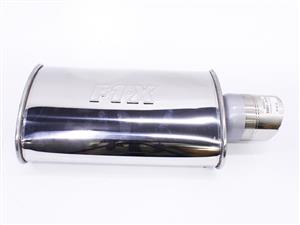 1X Bolt 90mm Stainless Steel Exhaust Backbox