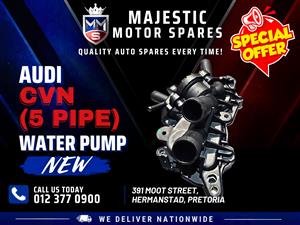 Audi CVN 5-Pipe Water Pump for Sale (NEW)