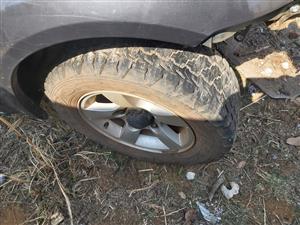 Mags and tyres Suzuki Jimmy 