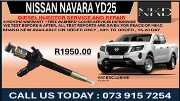 Nissan Navara yd25 Diesel Injectors 