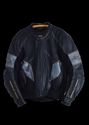 M2R Leather On Road Motorbike Jacket - Size Medium