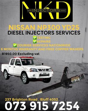 SPECIALIST INJECTORS NISSAN NP300
