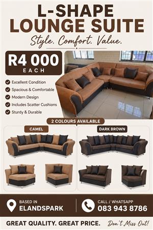 2 lounge suites for sale 