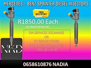 MERCEDES SPRINTER COMMON RAIL DIESEL INJECTORS FOR SALE