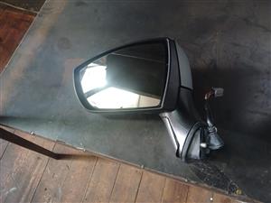 New RHS Electric Heated Door Mirror with Lamp, Primed for Sale - Ford Kuga 
