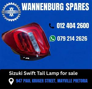 Suzuki Swift 2018 Tail Lamp
