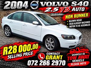Volvo S40 2.5 T5 Auto 2004