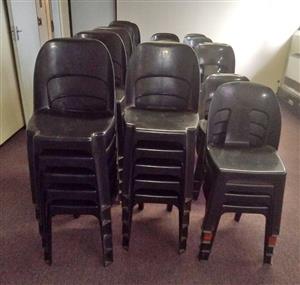 Plastic chairs