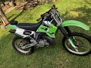 Kawasaki KDX200 (2006) Project Bike, two-stroke 