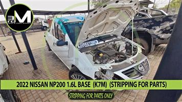 2022 NISSAN NP200 BASE 1.6L PETROL (K7M) (STRIPPING FOR PARTS)  MV0699