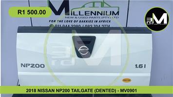2018 NISSAN NP200 TAILGATE (DENTED) - MV0901