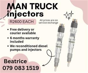 MAN TRUCK INJECTORS FOR SALE 