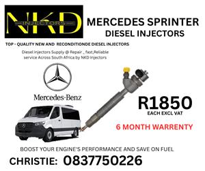 MERCEDES SPRINTER DIESEL INJECTORS FOR SALE