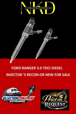 FORD RANGER 3.0 TDCI - TESTED AND GUARANTEE DIESEL INJECTORS 