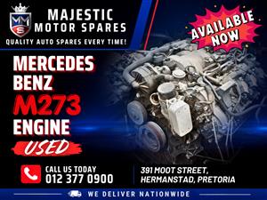 2008 Mercedes-Benz ML500 4MATIC W164 M273 Petrol Engine for Sale – Used