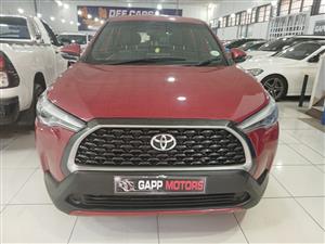 2022 Toyota Corolla Cross 1.8 xs 
57000km
Maroon 
Automatic 
Petrol