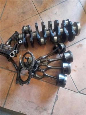 VW POLO CRANK SHAFT AND PISTONS AVAILABLE