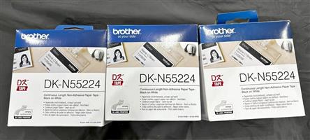 Brother DK Labels - DK-N55224 - Continuous Length Non-Adhesive Paper Tape