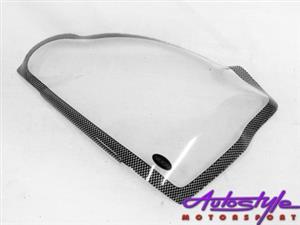Carbon Look Headlight Guard To Fit Nissan Xtrail 09+