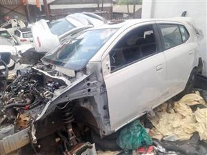 TOYOTA AYGA STRIPPING FOR PARTS
