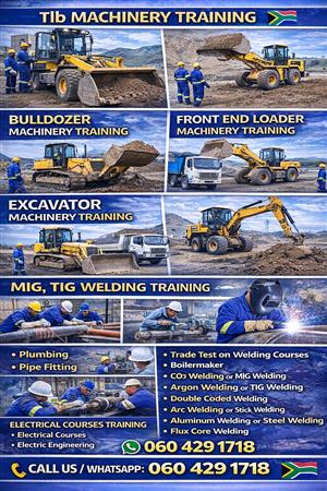 Co2 welding,Paving,Grader Training in South Africa