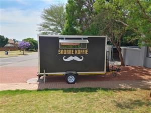 Fully Equipped Mobile Coffee & Slush Trailer – Weekend Hire – Pretoria East