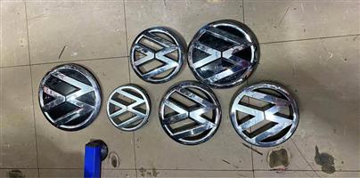 (New)All VW polo badges