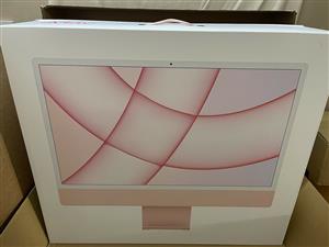 Apple iMac 24-inch Retina 4.5K Display Apple M1 Chip 256GB Pink 4 Port