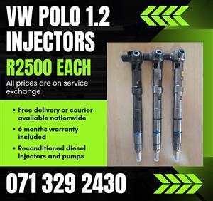 VW POLO 1.2 INJECTORS FOR SALE WITH WARRANTY INCLUDED 