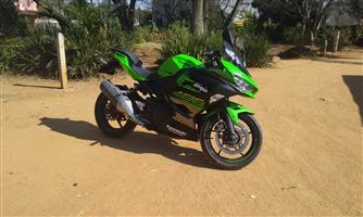 2018 Kawasaki  NINJA 400 ABS SE EX400G-accident damaged - 43690km- Runner. No SW