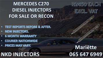 BOSCH & DELPHI INJECTORS FOR DIESEL VEHICLES AVAILABLE MERCEDES C270 