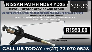 Nissan Pathfinder yd25 Diesel Injectors 