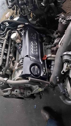 VW / AUDI CAX COMPLETE ENGINE FOR SALE