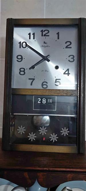 Japanese Rhythm 30 day Pendulum Clock