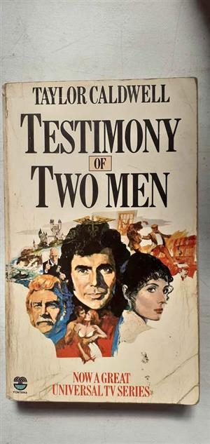 Testimony of two men  - Taylor Caldwell 