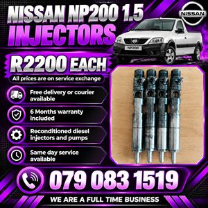 NISSAN NP200 1.5 INJECTORS FOR SALE 