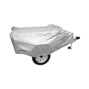 Autogear Trailer Cover with Nose Cone 260 x100 x 80cm - Silver