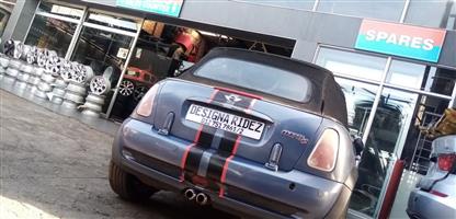 MINI COOPER R52-S STRIPPING FOR SPARES / PARTS W11 ENGINE