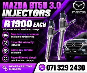 MAZDA BT50 3.0 INJECTORS FOR SALE WITH WARRANTY 