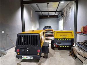 Atlas copco mining compressor for sale.