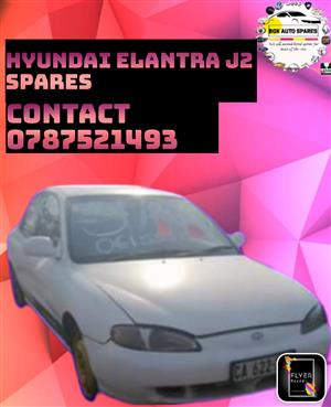 Hyundai Elantra J2 stripping for spares 