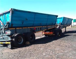 2008 Top side tipper trailer