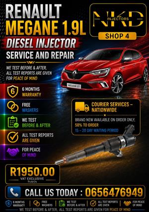 Renault_Megane_1.9L_Diesel_Injectors_On_Recon