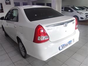 2017 TOYOTA ETIOS SPRINT  1.5 MANUAL SEDAN MANUAL WHITE COLOR  PETROL 