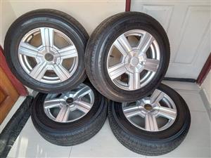 X4 VW T4 & T5 & T6 Mags Only Without Tyres Size 16inch