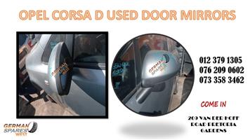 OPEL CORSA D USED DOOR MIRROR FOR SALE OR AVAILABLE