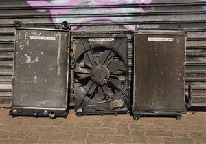 Mercedes Benz W204 radiator set