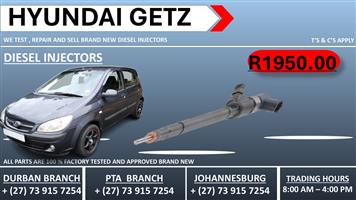 Hyundai Getz Diesel Injectors 